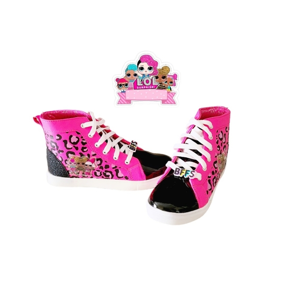 L.O.L. Surprise Girl's High Top Sneakers - Picture 2 of 8